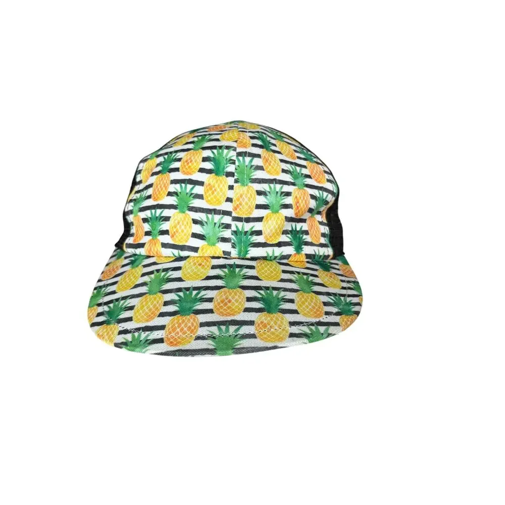 George Hats Pineapple Mesh Trucker Hat Panel‎ Cap KIDS CHILD 2T-3T YO 50+ UPF